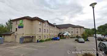 Man claims Holiday Inn hotel had dirty clothes behind bed and decomposing food on floor