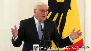 Steinmeier: Mehrheit im Land sollte nicht still bleiben