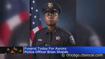 Funeral For Aurora Police Officer Brian Shields, Who Died Of COVID-19, Being Held Tuesday In Oswego - CBS Chicago