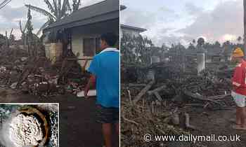 Tonga eruption: Food and water shortage looms after supplies contaminated - Daily Mail