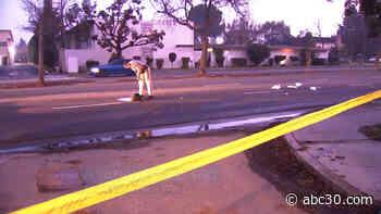Pedestrian hit by car in northwest Fresno; Part of eastbound Shaw Ave closed