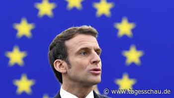 Macron im EU-Parlament: Plädoyer für Europas Sicherheit