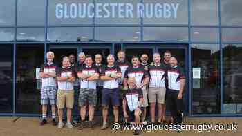 Ex-Gloucester Rugby players get on their bikes for Doddie Weir's MND charity - Gloucester Rugby
