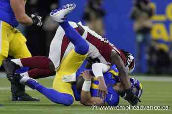 Stafford propels Rams past Cardinals 34-11 in playoff rout - Virden Empire Advance