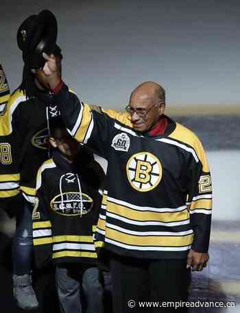 NHL pioneer O'Ree says having Bruins retire jersey an honor - Virden Empire Advance