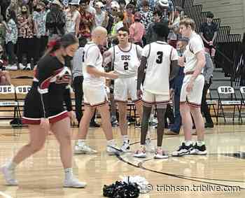 Upper St. Clair's Tanner O'Grady shoots down Mt. Lebanon with buzzer-beater | Trib HSSN - TribLIVE