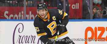 Kent Hughes : Patrice Bergeron mi-figue, mi-raisin