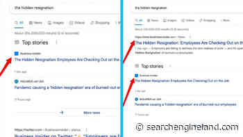 Google explains how it deduplicates Top Stories from main search results