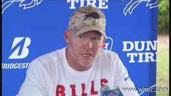 Bills coach Sean McDermott addresses media ahead of divisional round playoff game vs Chiefs