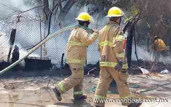 Se incendia taller de hojalatería en San José los Cerritos » Oronoticias - Oronoticias