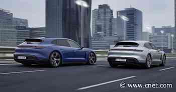 More Porsche Taycan Sport Turismo wagon models unveiled for Europe     - Roadshow
