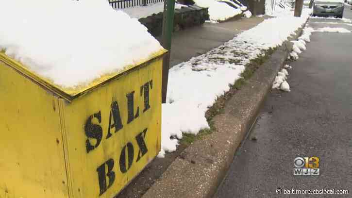 Maryland Officials Look To Reduce Use Of Salt On Roads