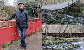 Pictured: Man, 73, killed when bridge collapsed during a £900-a-head pheasant shoot