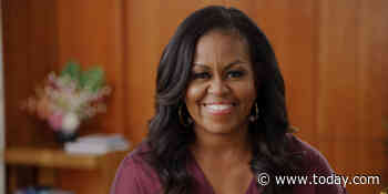 Watch makeup-free Michelle Obama do a birthday dance for cake