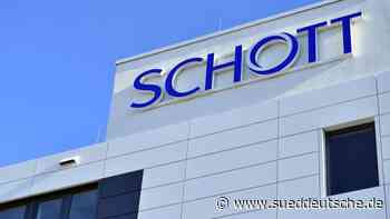Corona beschert Glasproduzent Schott kräftiges Wachstum - Süddeutsche Zeitung