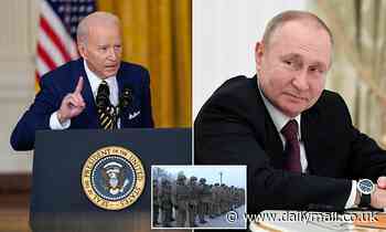 Biden says it would be a 'disaster' for Russia if Putin invades Ukraine