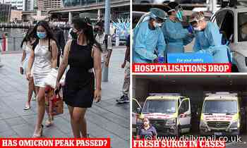 Coronavirus Australia: Covid deaths and hospitalisation drop in NSW as cases surge in Victoria - Daily Mail