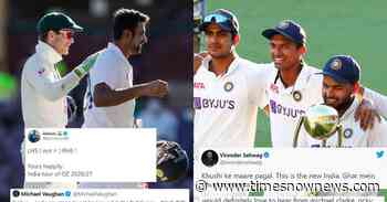 How R Ashwin trolled Ponting, Vaughan for underestimating Kohli-less India in Border-Gavaskar Trophy - Times Now