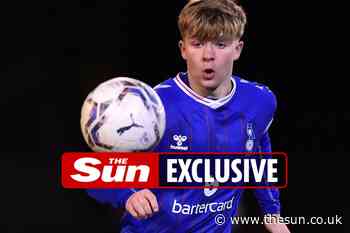 Burnley to make improved Harry Vaughan transfer bid with 17-year-old midfielder impressing at Oldham... - The Sun