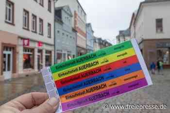 Bändchen soll Einkauf in Auerbach erleichtern - Freie Presse