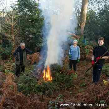 A busy start to a big year for Bourne's volunteers - Farnham Herald