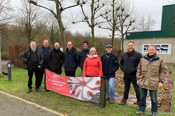 Drukkerij MCC Verstraete wandelt 3.000 euro bij elkaar voor De Warmste Week