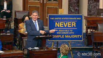 Voting bill blocked by GOP filibuster, Democrats try rules change