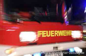 Mannheim - Lkw-Brand verursacht hohen Schaden - Stuttgarter Zeitung