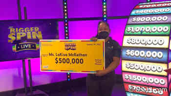 'I never had it happen before': Cumberland County mom wins $500,000 lottery prize