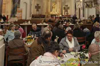 Solidarisch essen in Ludwigsburg - Die Vesperkirche ist zurück - Stuttgarter Nachrichten