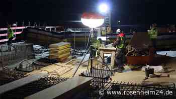 Entlastung in Sicht? Arbeiten an der Rosenheimer Westtangente trotz Corona in der Spur