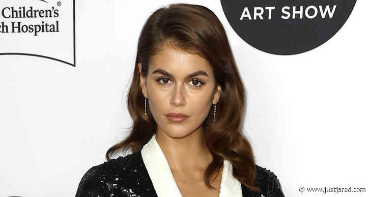 Kaia Gerber Dazzles the Red Carpet at L.A. Art Show Opening Night Premiere Party