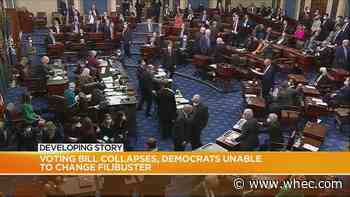 Federal voting rights bill blocked again