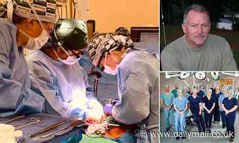 Surgeons successfully transplant two PIG KIDNEYS into a human