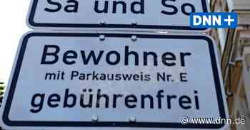 Sind die Anwohnerparkausweise in Dresden zu billig? - Dresdner Neueste Nachrichten