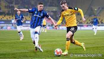 2. Fußball-Bundesliga: Glatzels Heber genügt dem HSV nicht zum Sieg in Dresden - DER SPIEGEL