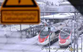 Bahnstrecke Lindau - Memmingen: Elektrisch, aber unpünktlich - Allgäuer Zeitung