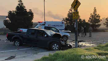 1 killed in crash in west Fresno, authorities investigating