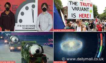 Doomsday clock remains at 100 seconds to midnight for the third year in a row