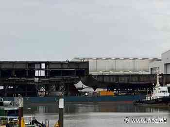Bauteile für Meyer-Kreuzfahrtschiff in Papenburg eingetroffen - NOZ