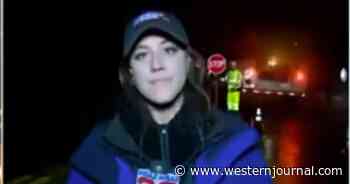 Video: Reporter Gets Hit By Car During Live Broadcast, Keeps on Reporting