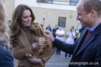 William and Kate make new friends with 'Alfie' and hail the work of Burnley Church volunteers