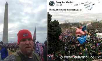 Veteran who posted a photo of himself inside the Capitol with the caption 'lol' sentenced