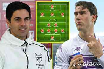 Dusan Vlahovic, Yves Bissouma and Bruno Guimaraes in as Mikel Arteta vows to ‘evolve squad’ – Arsenal team... - talkSPORT.com