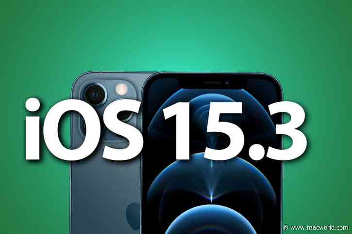 iOS 15.3 release candidate is now available to beta testers
