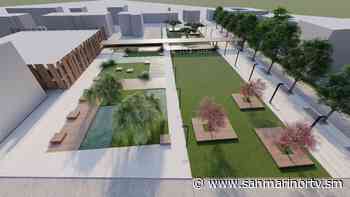 Giardini alberati, prato verde centrale e giochi d'acqua: Piazza Unità d'Italia diventa il "parco" di Riccione Paese - San Marino Rtv