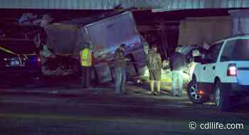 Dash cam shows 15 year old driver at fault in crash that sent semi truck into Ace Hardware store - CDLLife