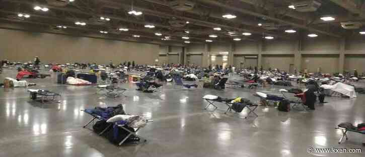 What COVID-19 protocols are in place at Austin cold weather shelters?