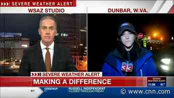 This reporter was hit by a car on live TV