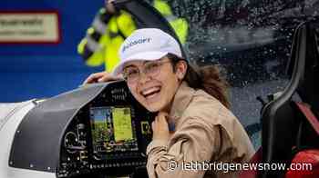 19-year-old woman sets record for solo global flight - Lethbridge News Now